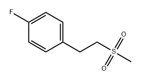 Benzene, 1-fluoro-4-[2-(methylsulfonyl)ethyl]-