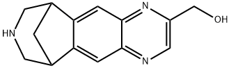 6,10-Methano-6H-pyrazino[2,3-h][3]benzazepine-2-methanol, 7,8,9,10-tetrahydro- Struktur