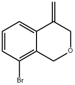 1H-2-Benzopyran, 8-bromo-3,4-dihydro-4-methylene- Struktur