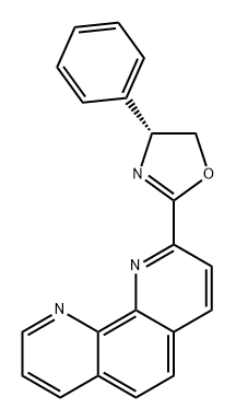 1,10-Phenanthroline, 2-[(4R)-4,5-dihydro-4-phenyl-2-oxazolyl]- Struktur