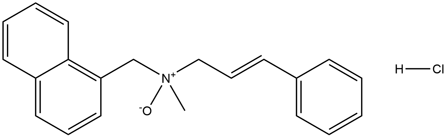 Naftifine Hydrochloride N-oxide Struktur