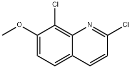 Quinoline, 2,8-dichloro-7-methoxy- Struktur