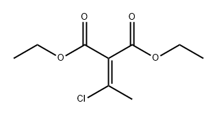 Propanedioic acid, 2-(1-chloroethylidene)-, 1,3-diethyl ester