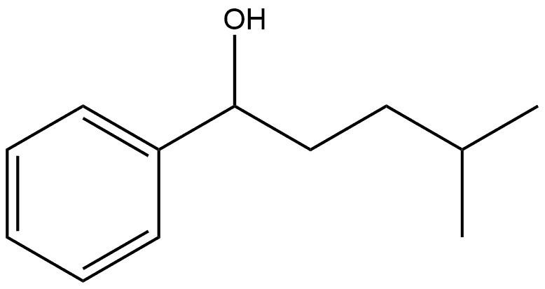 Benzenemethanol, α-(3-methylbutyl)-