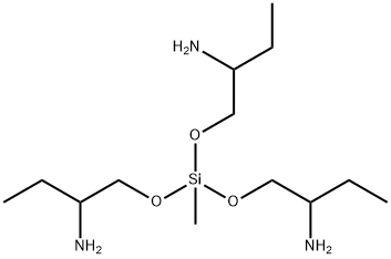 Propylamine, 1,1',1''-[(methylsilylidyne)tris(oxymethylene)]tris- (8CI) Struktur