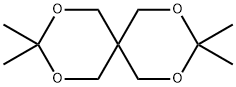 3,3,9,9-tetramethyl-2,4,8,10-tetraoxaspiro[5.5]undecane Struktur