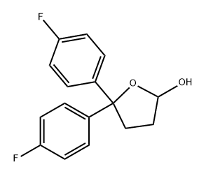 2-Furanol, 5,5-bis(4-fluorophenyl)tetrahydro-