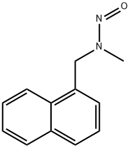 methyl[(naphthalen-1-yl)methyl]nitrosoamine Struktur