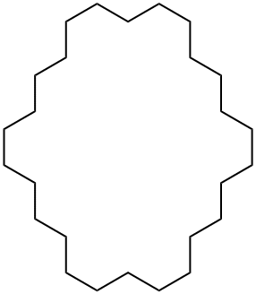 Cyclohexacosane Struktur