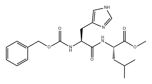 L-Leucine, N-[N-[(phenylmethoxy)carbonyl]-L-histidyl]-, methyl ester (9CI)