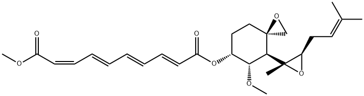 cis-Fumagillin methyl ester Struktur