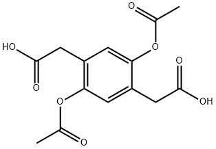 1,4-Benzenediacetic acid, 2,5-bis(acetyloxy)-