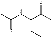 Acetamide, N-(1-ethyl-2-oxopropyl)- Struktur