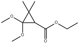 Cyclopropanecarboxylic acid, 2,2-dimethoxy-3,3-dimethyl-, ethyl ester