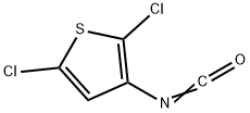 Thiophene, 2,5-dichloro-3-isocyanato- Struktur