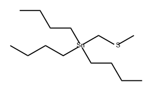 Stannane, tributyl[(methylthio)methyl]-