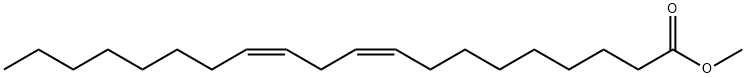 Methyl 9(Z),12(Z)-Eicosadienoate Struktur