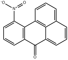 7H-Benz[de]anthracen-7-one, 11-nitro- Struktur