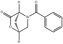 2-Oxa-5-azabicyclo[2.2.1]heptan-3-one, 5-benzoyl-, (1S,4S)-