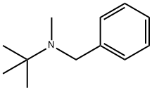 Benzenemethanamine, N-(1,1-dimethylethyl)-N-methyl- Struktur