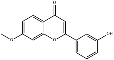 4H-1-Benzopyran-4-one, 2-(3-hydroxyphenyl)-7-methoxy-