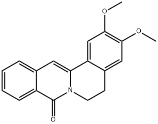 8-Oxopseudopalmatine, derivative of Struktur