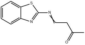 2-Butanone,4-(2-benzothiazolylimino)-(9CI) Struktur