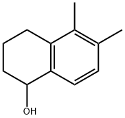 1-Naphthalenol, 1,2,3,4-tetrahydro-5,6-dimethyl- Struktur