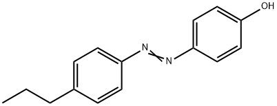 Phenol, 4-[2-(4-propylphenyl)diazenyl]- Struktur