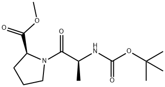 L-Proline, N-[(1,1-dimethylethoxy)carbonyl]-L-alanyl-, methyl ester