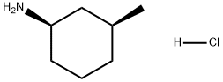 Cyclohexylamine, 3-methyl-, hydrochloride, cis- Struktur