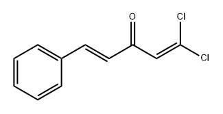 1,4-Pentadien-3-one, 1,1-dichloro-5-phenyl-, (E)- (8CI,9CI)