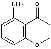 1-(2-Amino-6-methoxyphenyl)ethanone Struktur