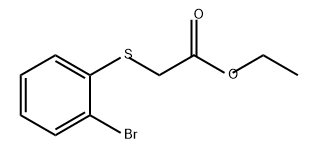 Acetic acid, 2-[(2-bromophenyl)thio]-, ethyl ester