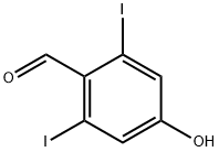 2,6-Diiodo-4-hydroxybenzaldehyde Struktur