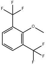 Benzene, 2-methoxy-1,3-bis(trifluoromethyl)- Struktur