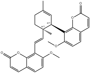 Phebalin Struktur