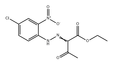 Butanoic acid, 2-[2-(4-chloro-2-nitrophenyl)hydrazinylidene]-3-oxo-, ethyl ester