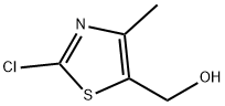 5-Thiazolemethanol, 2-chloro-4-methyl- Struktur