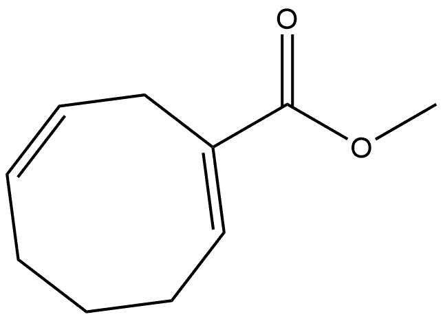 methyl (1E,6Z)-cycloocta-1,6-diene-1-carboxylate Struktur