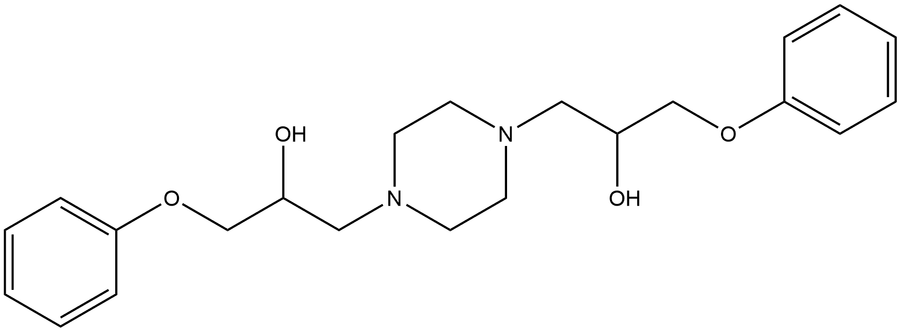 1,4-Piperazinediethanol, α1,α4-bis(phenoxymethyl)-