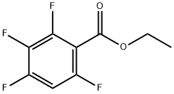 Benzoic acid, 2,3,4,6-tetrafluoro-, ethyl ester Struktur