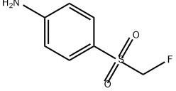 Benzenamine, 4-[(fluoromethyl)sulfonyl]- Struktur