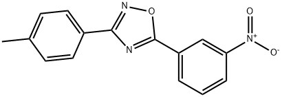 1,2,4-Oxadiazole, 3-(4-methylphenyl)-5-(3-nitrophenyl)-