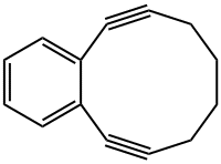 Benzocyclodecene, 5,6,11,12-tetradehydro-7,8,9,10-tetrahydro- Struktur