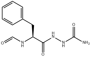 N-formylphenylalanine semicarbazide Struktur