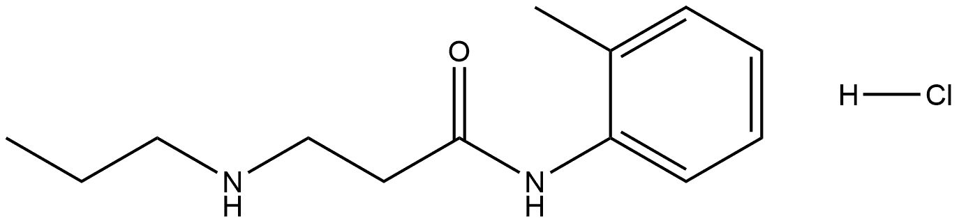 Prilocaine Impurity 8 HCl Struktur