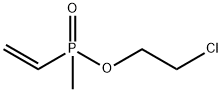 Phosphinic acid, P-ethenyl-P-methyl-, 2-chloroethyl ester Struktur