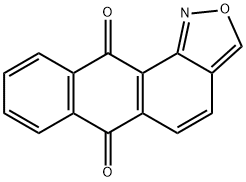 Anthra[1,2-c]isoxazole-6,11-dione Struktur