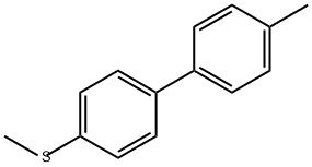 1,1'-Biphenyl, 4-methyl-4'-(methylthio)- Struktur